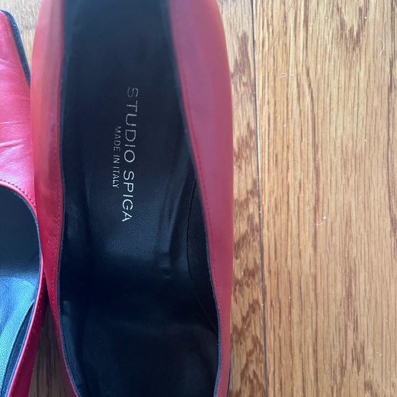 STUDIO SPIGA of Via Spiga Red Mid-size Heels - Picture 3 of 5